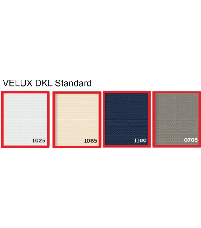 VELUX DKL Standard MK08/M08 78x140 zatemňující roleta 
